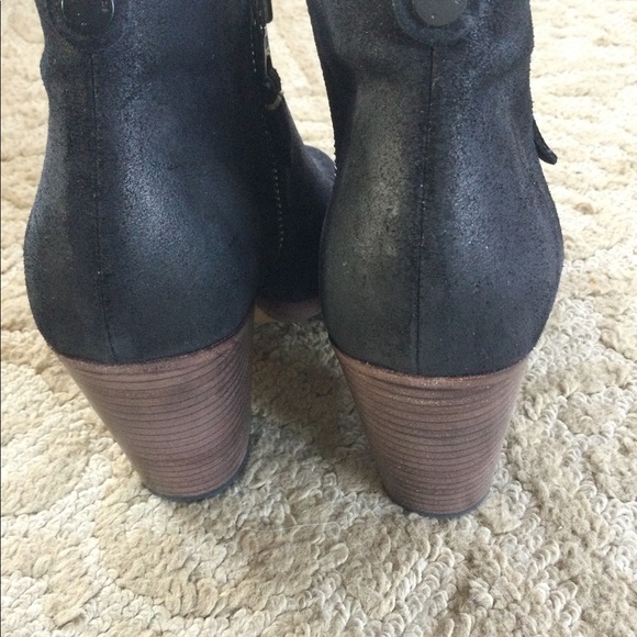RAG & BONE Distressed Suede Booties - Picture 5 of 8